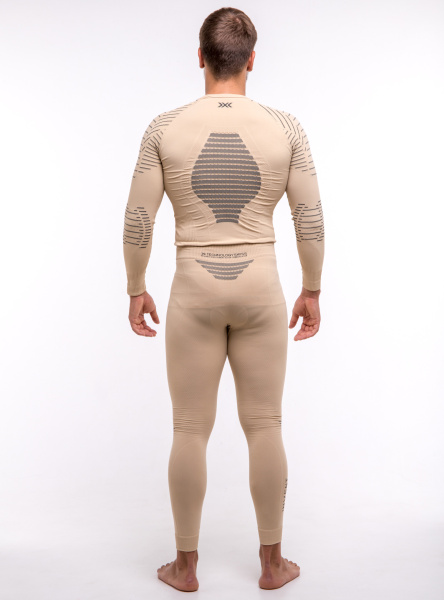 Водолазка X-BIONIC INVENT 4.0 SMU SHIRT LG SL Men (; S; desert/anthracite)